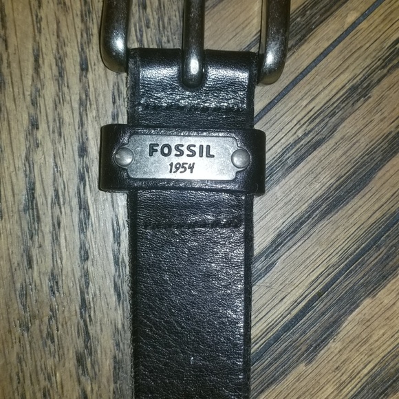 Fossil | Black Leather Belt - Picture 4 of 4